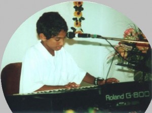 Chamara at the Music School's concert, Darwin