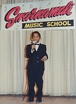 My older son Chamara sings a song about a mother's love