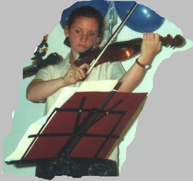 One of my adult violin students - 2002 