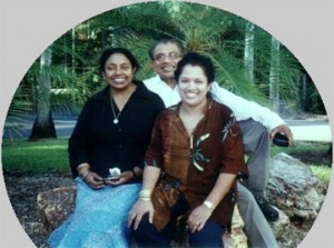 With Ramani, Karu at the Museum Grounds in Darwin / Accompanying famous Sri Lankan singer T.M. Jayaratne in Melbourne.